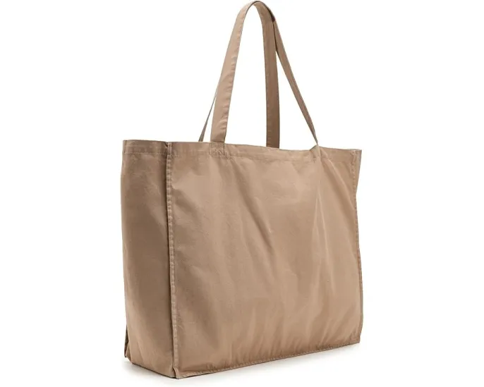 AllSaints Большая сумка тоут Large Biggy из органического хлопка