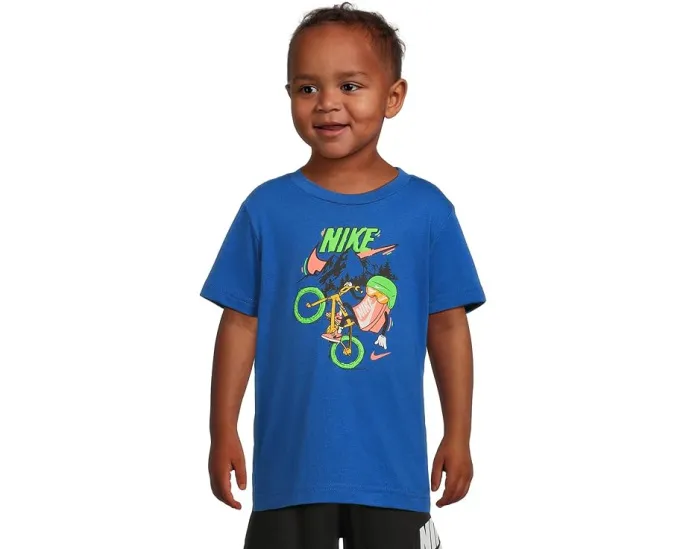 Детская футболка Nike Boxy Biking с прямым подолом