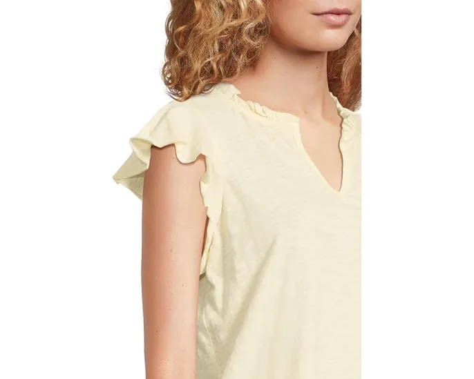 Топ Sleeveless Ruffle без рукавов с воланами от Mod-o-doc