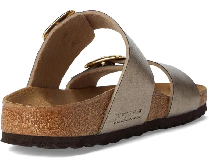 Сандалии Sydney Luxe Buckle от Birkenstock с мерцающим верхом и пробковой стелькой