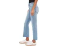 Укороченные джинсы с расклешенным низом Madewell The Stretch Flare Crop из стрейчевого денима
