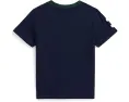 Футболка Big Pony 20th Anniversary Crest Polo Ralph Lauren Kids для малышей и младших детей