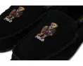 Polo Ralph Lauren тапочки Brenan Bear Moc из замша с вышитым медведем