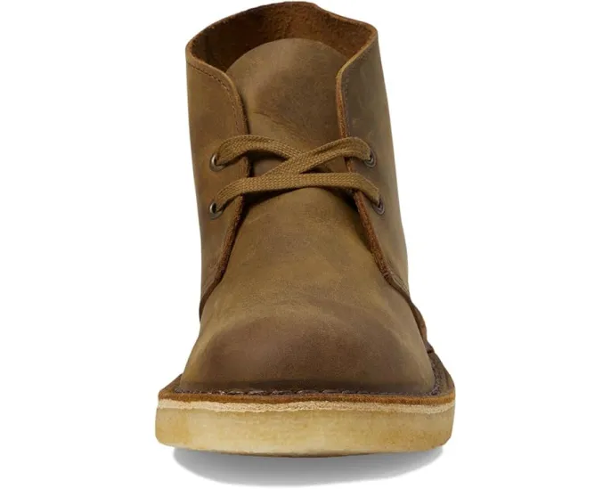 Clarks ботинки Desert Boots из замши с подошвой из натурального крепа