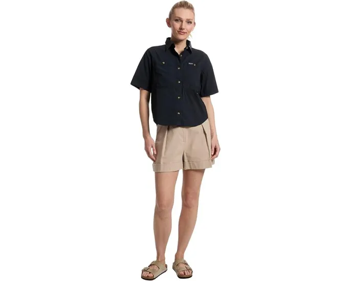Columbia Рубашка Brea Falls с коротким рукавом и карманами