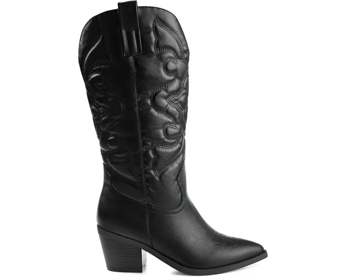 Ботильоны Chantry от Journee Collection в ковбойском стиле с острым носком