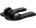 Сандалии Tory Burch T Lock Slide с широким ремешком и логотипом