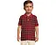 Хлопковая поло Buffalo Check в сетку Polo Ralph Lauren Kids для малышей и младших детей