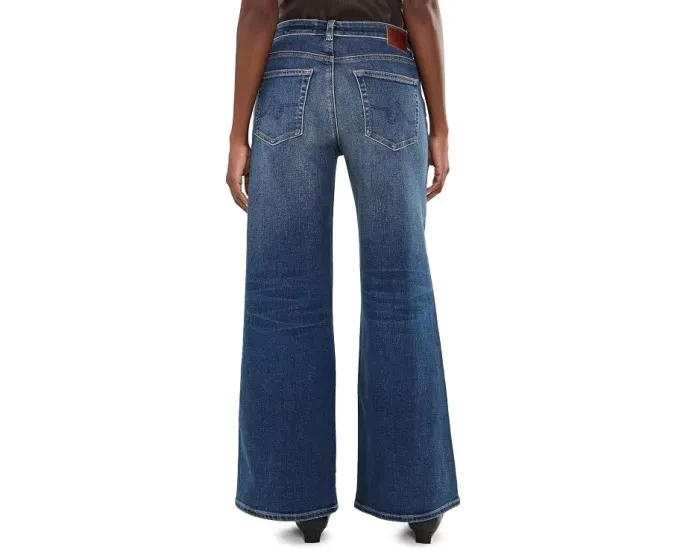 AG Jeans Saige джинсы широкие с завышенной талией