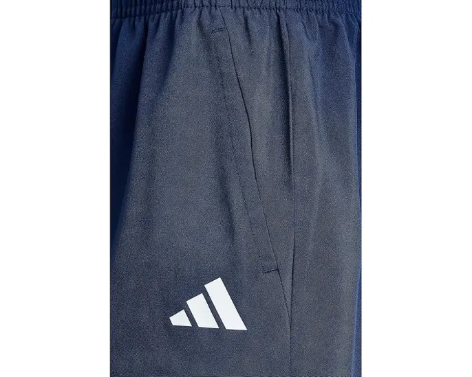 Adidas Kids Woven Essentials шорты с логотипом черные
