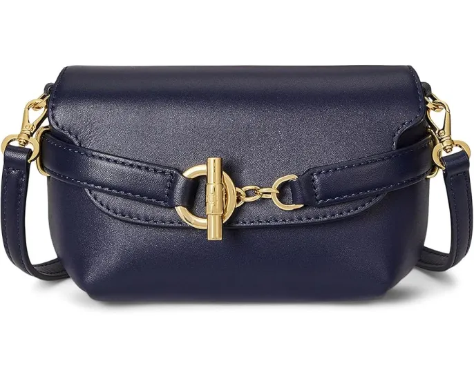 Lauren Ralph Lauren Сумка через плечо Leather Small Blaike Crossbody Bag с ремешком