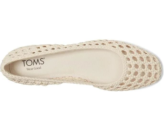 Балетки Briella с квадратным носком и металлизированными деталями