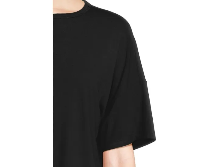 Футболка боксерского кроя с коротким рукавом из ультрамягкого джерси Barefoot Dreams