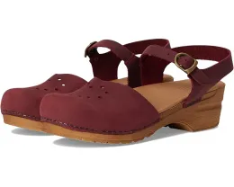 Sanita Heart профессиональные сандалии с закрытым носком из промасленной кожи