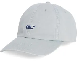 Бейсболка Vineyard Vines Classic с кожаным ремешком и вышитым китом