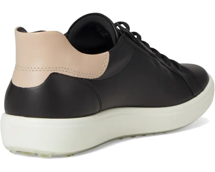 Кроссовки ECCO Soft 7 Easy Slip на шнурках-эластиках с анатомической стелькой