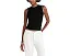 Топ Madewell Femme Peplum с баской и контрастной строчкой