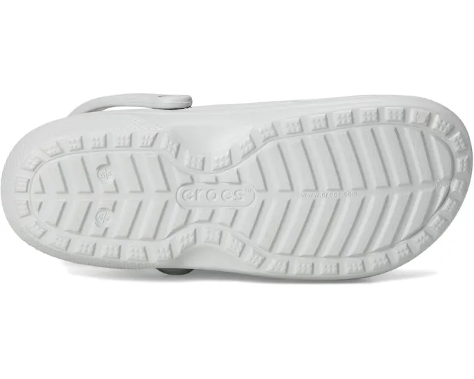 Классические утепленные кроксы Crocs с искусственным мехом и регулируемым ремешком