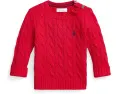 Свитер из хлопка с рельефной резинкой Polo Ralph Lauren Kids для младенцев