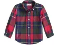 Рубашка Polo Ralph Lauren Kids Plaid Cotton Oxford для младенцев в клетку