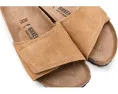 Сандалии Birkenstock Sylt из замши с контурной стелькой и регулируемой застежкой