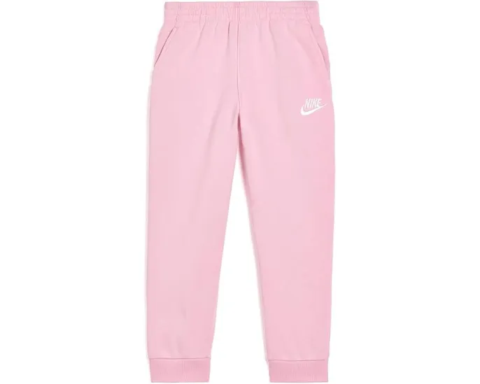 Детские джоггеры Nike Futura Club на флисе унисекс нежно-розовые