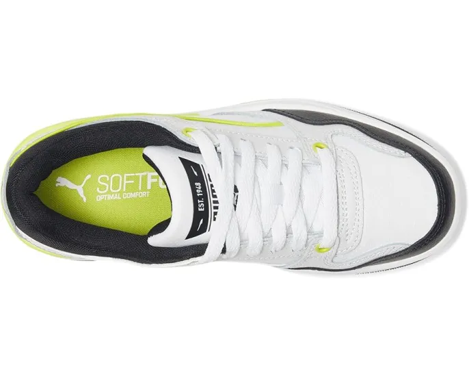 Детские кроссовки PUMA Kids Rebound Retro в винтажном стиле с кожаным верхом
