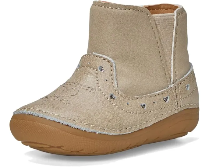 Ботиночки Stride Rite SM Gigi для младенцев и малышей с боковой молнией и стелькой Ortholite