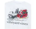 Длинный рукав Vineyard Vines с собакой и подарками