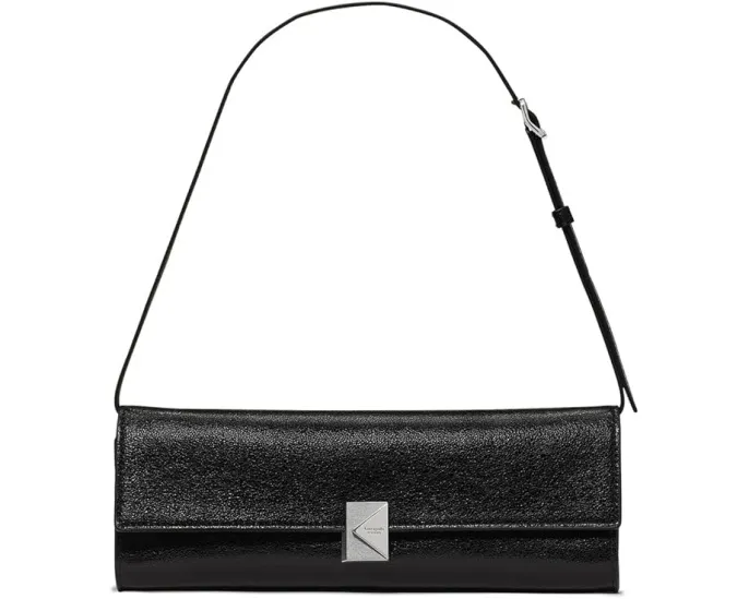 Мини-сумка через плечо Kate Spade New York Deco Soft из глянцевой кожи