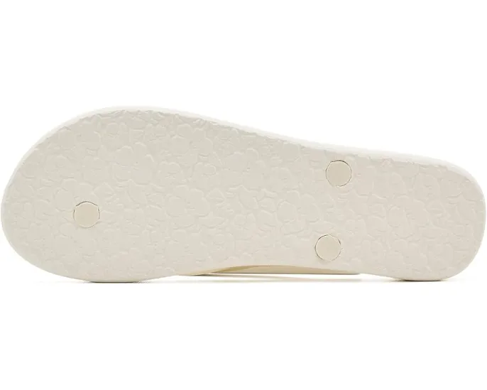 Тапочки Roxy Tahiti IX с двумя ремешками и стелькой из ЭВА