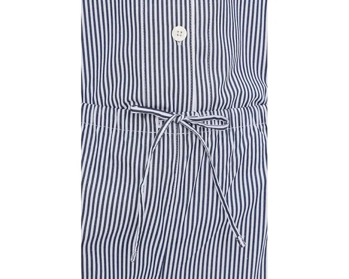 Пижамный комплект Lauren Ralph Lauren с длинным рукавом и отложным воротником
