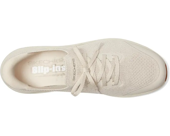 SKECHERS Кроссовки On-the-go Max Cushioning Lite Aura - Quinn с металлическим трикотажем