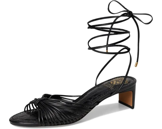 Босоножки Vince Camuto Lory на низком каблуке с обмоткой вокруг щиколотки
