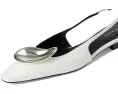 Босоножки Patos Slingback от Tory Burch на квадратном каблуке