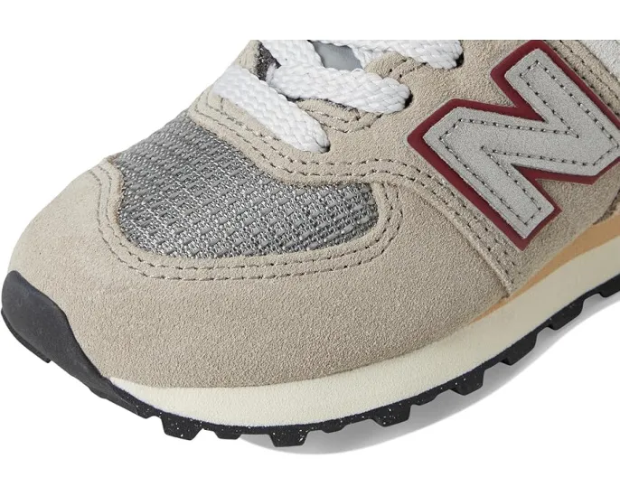 Детские кроссовки New Balance 574 с верхом из замши и сетки