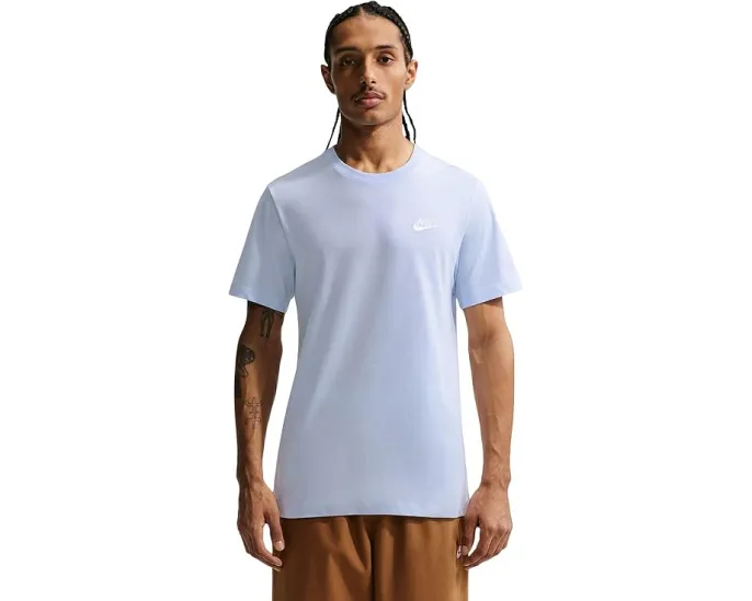 Футболка Nike Sportswear Club с вышитым логотипом Futura из 100% хлопка