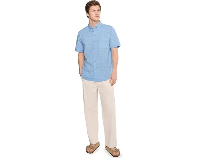 Tommy Bahama San Lucio Tides рубашка с коротким рукавом и защитой UPF 30