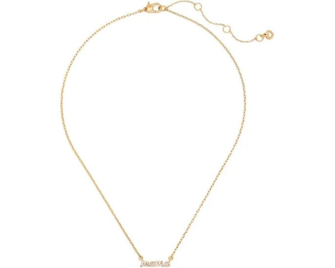 Кулон Mama Pave с россыпью цирконов от Kate Spade New York