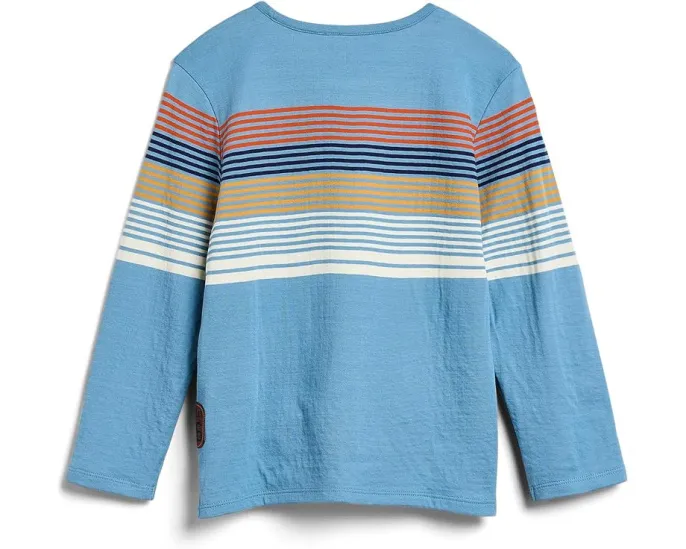 Топ Hatley Blue Shadow на каждый день с грудным карманом