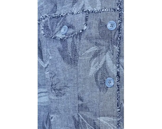 Куртка Two Palms Raw Edge Jacquard из перекрестно-окрашенного жаккарда Tommy Bahama