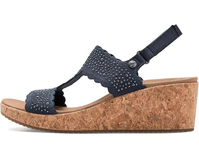 Сандалии SKECHERS Arch Fit Beverlee 2.0 My Fav с пробковым верхом и поддержкой свода стопы