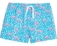 The Domingos Are For Flamingos Lined Swim Trunk (Big Kid)