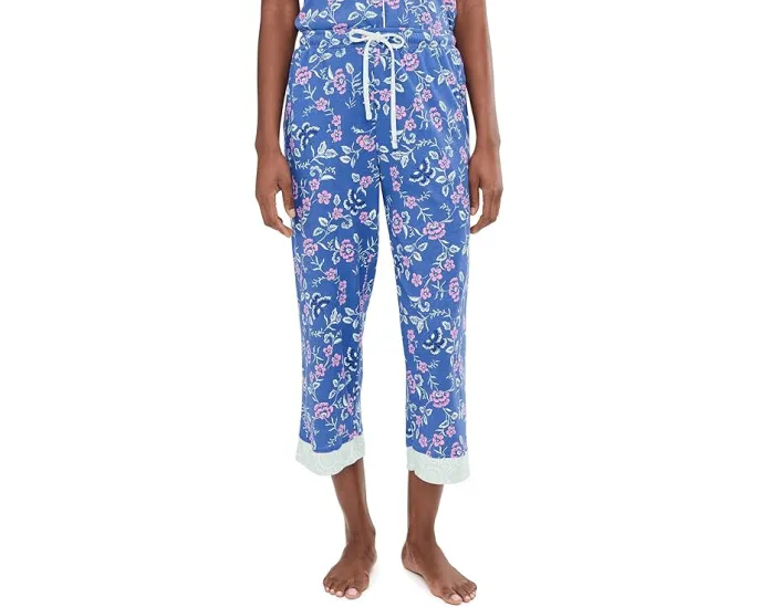 Пижамный комплект Karen Neuburger с капри и рукавом три четверти