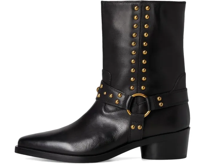 Ботинки Vince Camuto Roista Motocycle с шипами и широким ремнем с кольцом