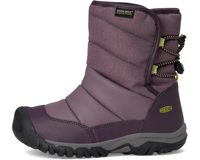 Детские утепленные зимние ботинки KEEN Puffrider Insulated Waterproof с легким надеванием