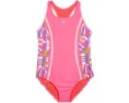 Цельнокроеный купальник Speedo Kids Racerback с принтом для детей