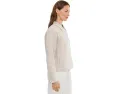 Куртка Eileen Fisher с воротником и полосками из органического льна