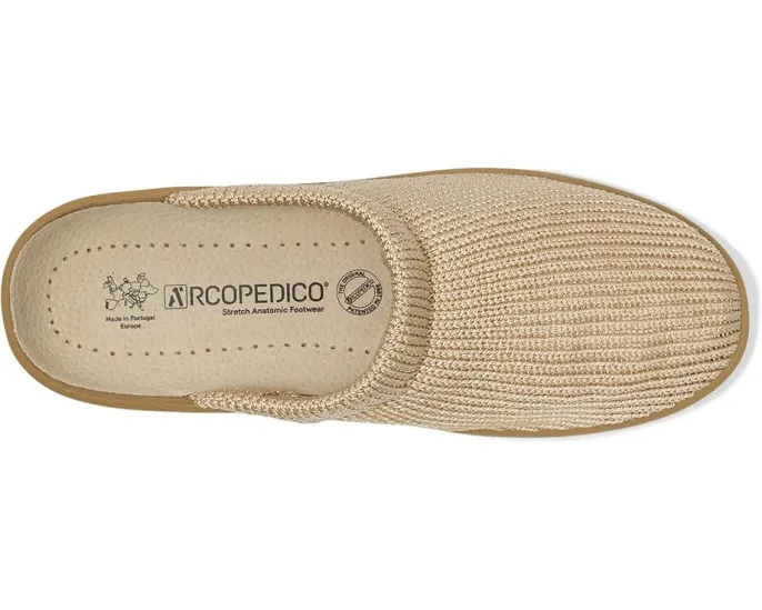 Легкие клоги Light от Arcopedico с вязаным верхом и анатомической стелькой