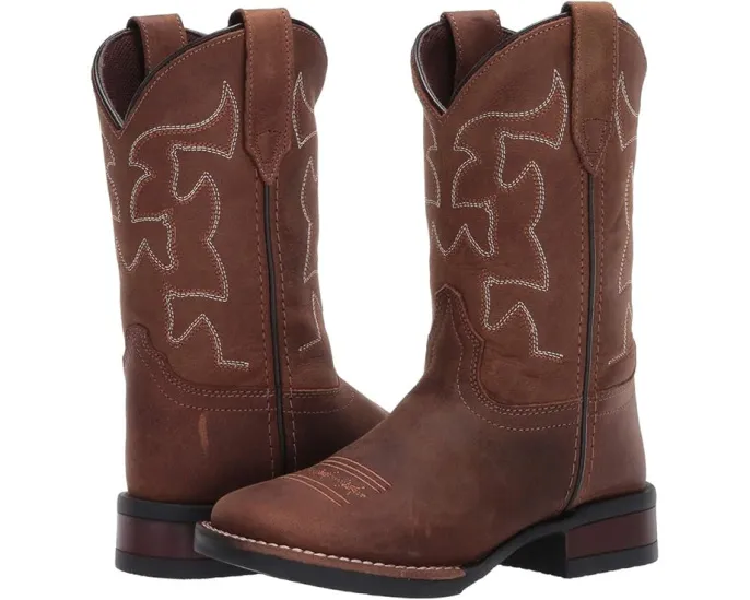 Ковбойские сапоги Roper Kids Cow Hide из мягкой кожи с двухслойной стелькой